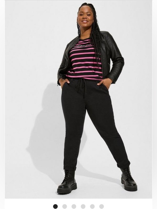 torrid Pants - Torrid Pull-On Weekend Straight Stretch Twill Pants
